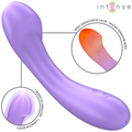 INTENSE - BECKY HEATED VIBRATOR 19 CM 7 VIBRATIONS PURPLE