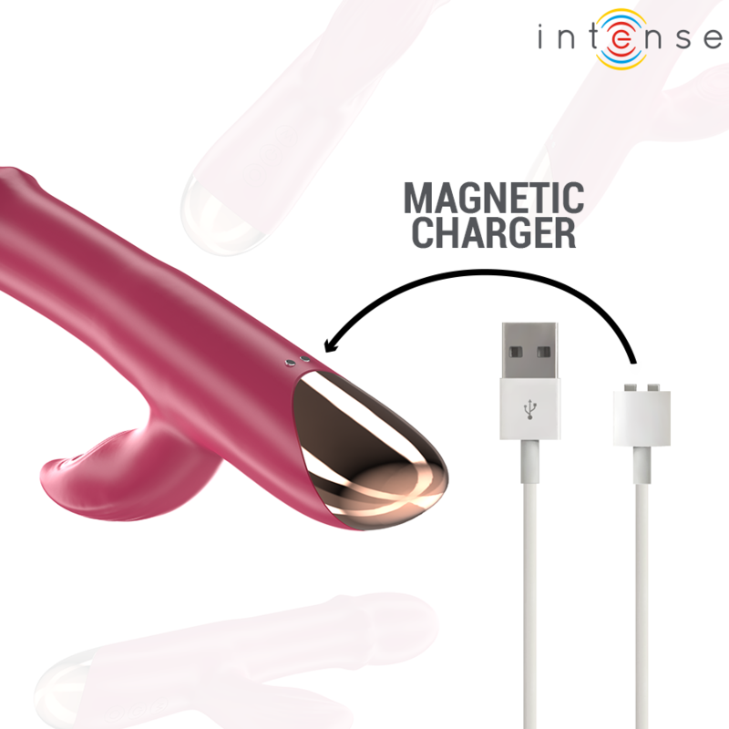 INTENSE - CHLOE 3-IN-1 MULTIFUNCTION VIBRATOR RED