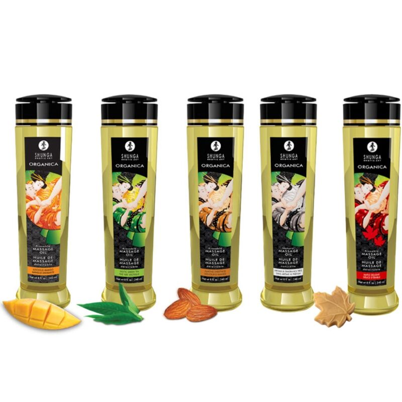 SHUNGA - ORGANIC MANGO MASSAGE OIL 240 ML