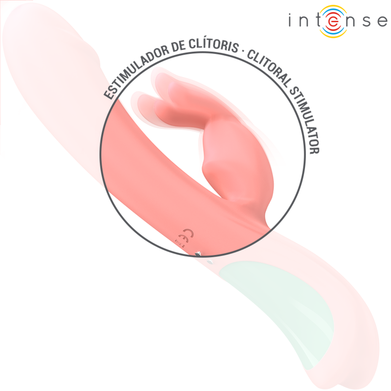 INTENSE - RACHEL VIBRATOR RABBIT 5 VIBRATIONS PINK