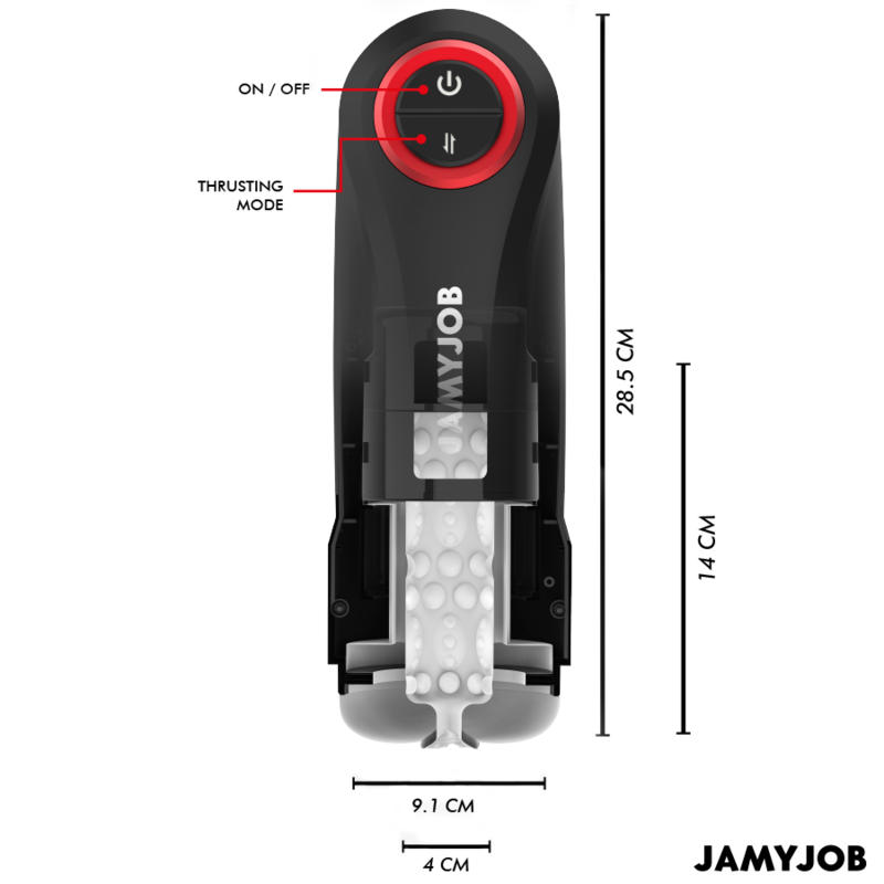 JAMYJOB - AUTOMATIC GRAVITY VAGINA MASTURBATOR 5 SUCTION MODES