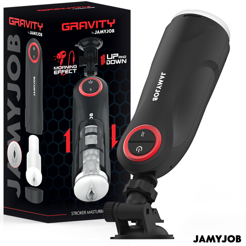 JAMYJOB - AUTOMATIC GRAVITY VAGINA MASTURBATOR 5 SUCTION MODES