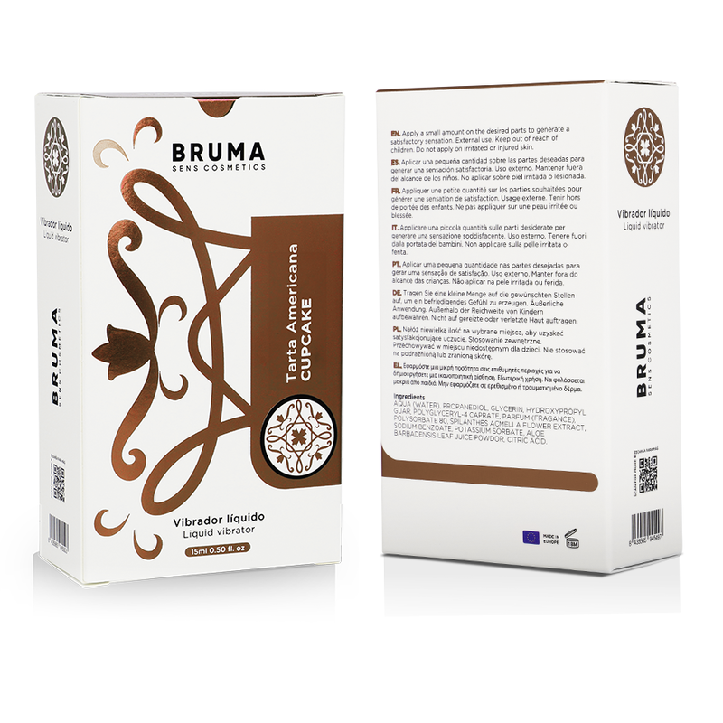 BRUMA - CUPCAKE ULTRA-SLIPPERY LIQUID VIBRATOR 15 ML