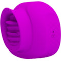 PRETTY LOVE - ESTELLE TONGUE CLITORAL STIMULATOR 12 VIBRATIONS PURPLE