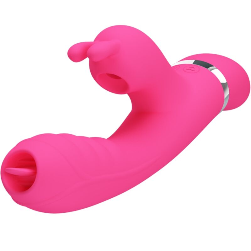 PRETTY LOVE - PHOENIX ROSE MULTIFUNCTION RABBIT VIBRATOR