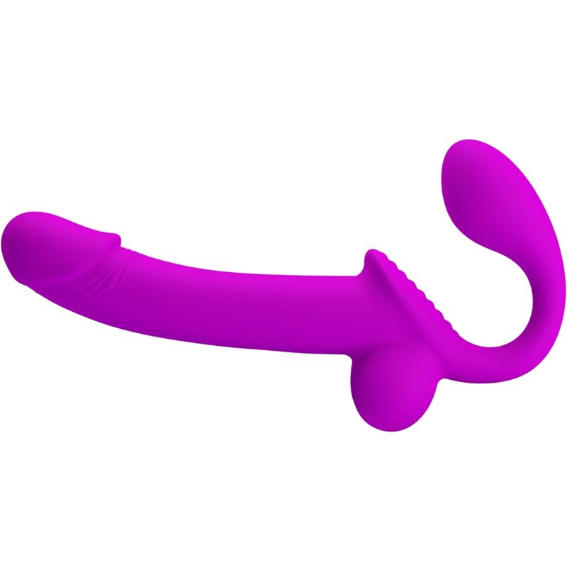 PRETTY LOVE - KELPIE VIOLET DOUBLE STRAP-ON STIMULATOR