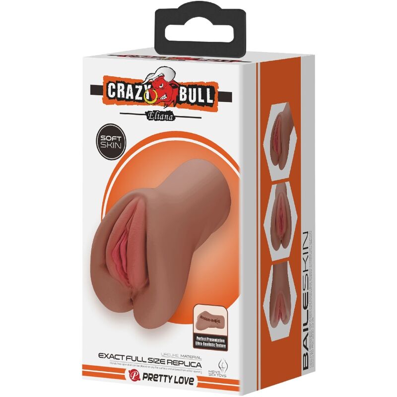 CRAZY BULL - ELIANA MULATTO VAGINA AND ANUS