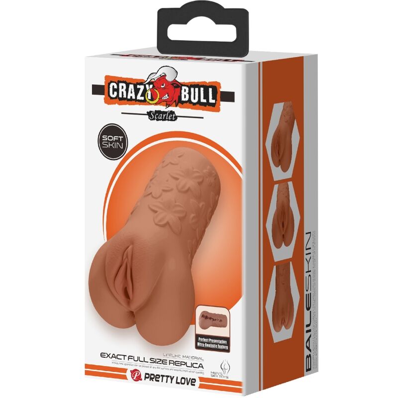 CRAZY BULL - SCARLET VAGINA AND ANUS DRAWING WITH FLOWER FLESH