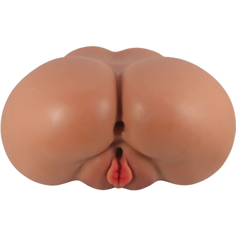 CRAZY BULL - LUNA BUTT VIBRATOR WITH REALISTIC VAGINA AND ANUS REMOTE CONTROL