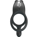 PRETTY LOVE - SETH DOUBLE RING VIBRATING RABBIT 7 VIBRATIONS BLACK
