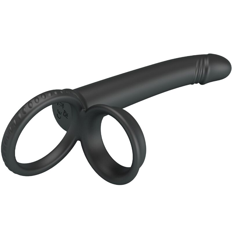 PRETTY LOVE - DILLION DOUBLE PENETRATION DOUBLE PENAL RING BLACK