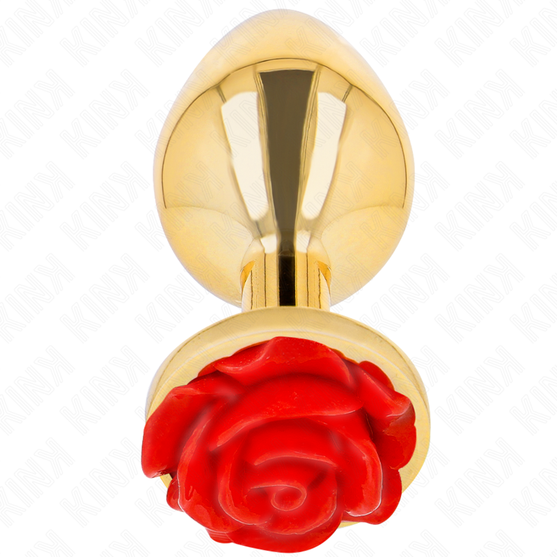 KINK - RED ROSE ANAL PLUG SIZE L