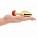 KINK - RED ROSE ANAL PLUG SIZE L
