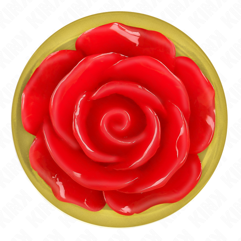 KINK - RED ROSE ANAL PLUG SIZE L