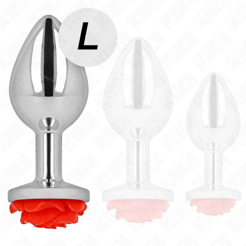 KINK - RED BUTT PLUG SIZE L