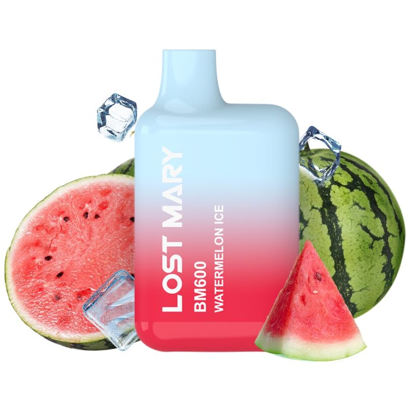 LOST MARY - BM600 2% NICOTINE DISPOSABLE VAPE WATERMELON ICE