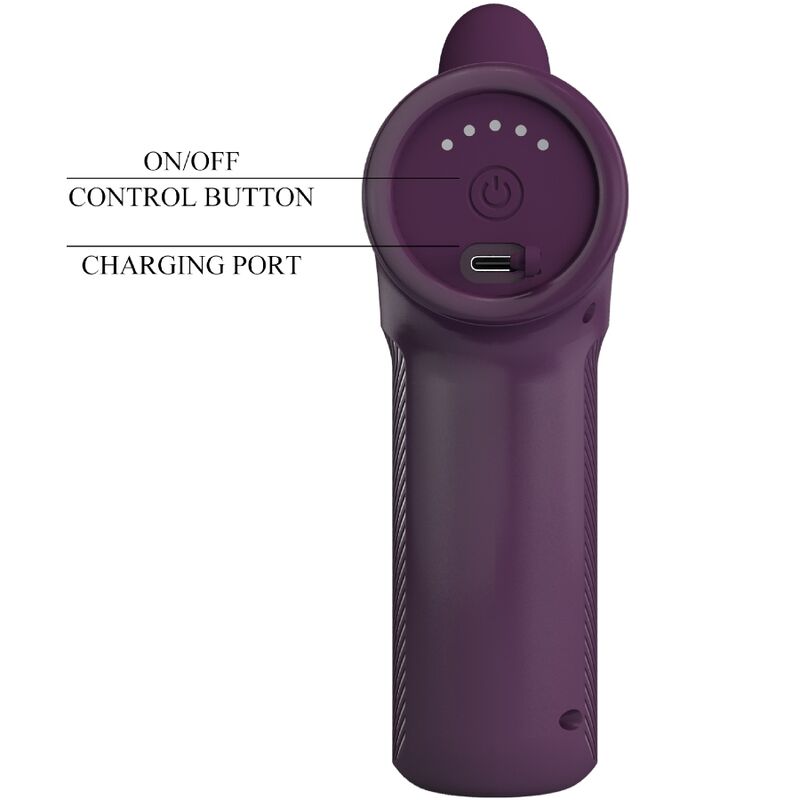 PRETTY LOVE - DJ SCHOLAR 5-SETTING MASSAGER PURPLE
