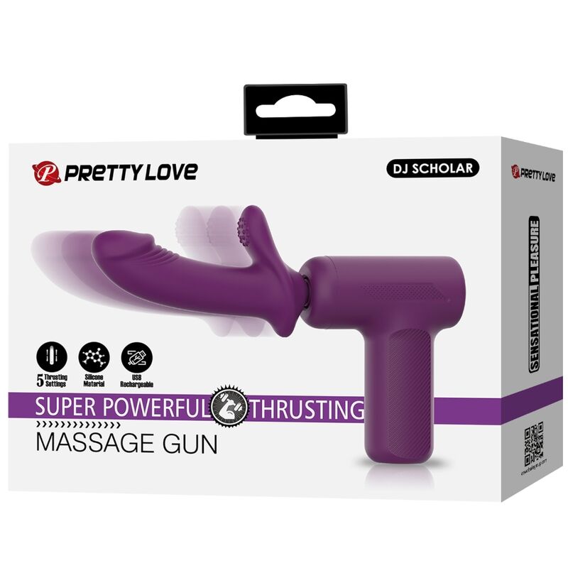 PRETTY LOVE - DJ SCHOLAR 5-SETTING MASSAGER PURPLE