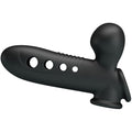 PRETTY LOVE - BLACK SKULL PENIS SLEEVE WITH AIRBAG