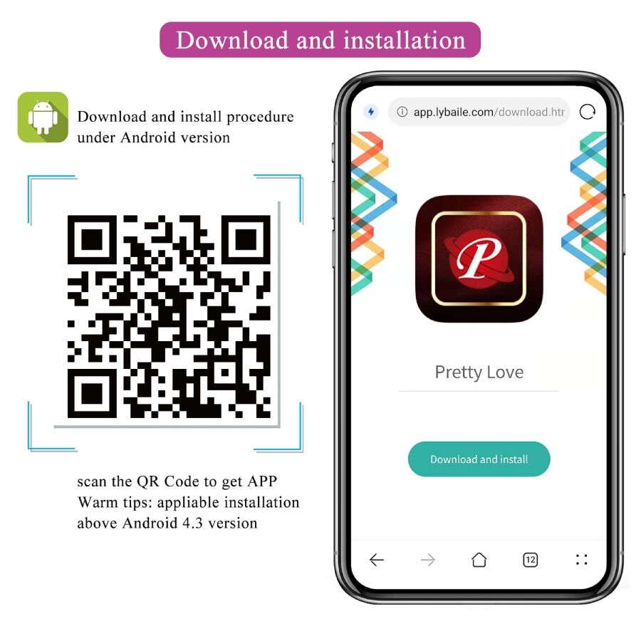 PRETTY LOVE - LEVIATHAN PURPLE APP-CONTROLLED VIBRATOR