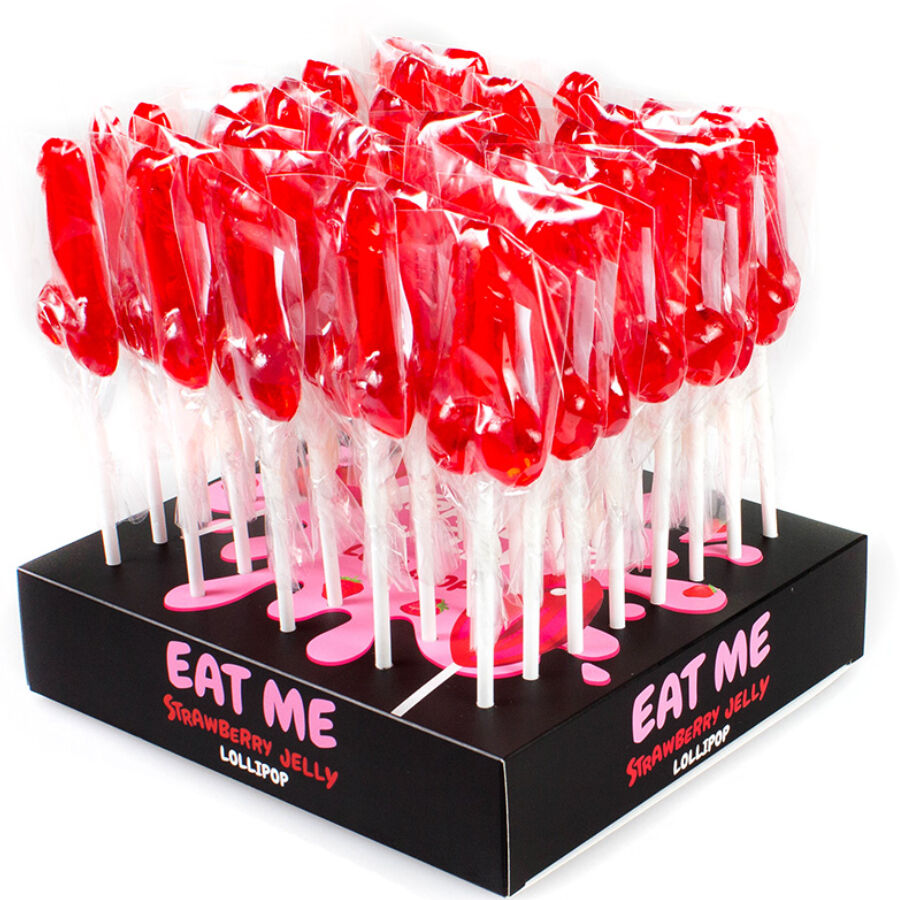 SECRETPLAY - DISPLAY OF PENIS LOLLIPOPS WITH ALCOHOL 40 UNITS
