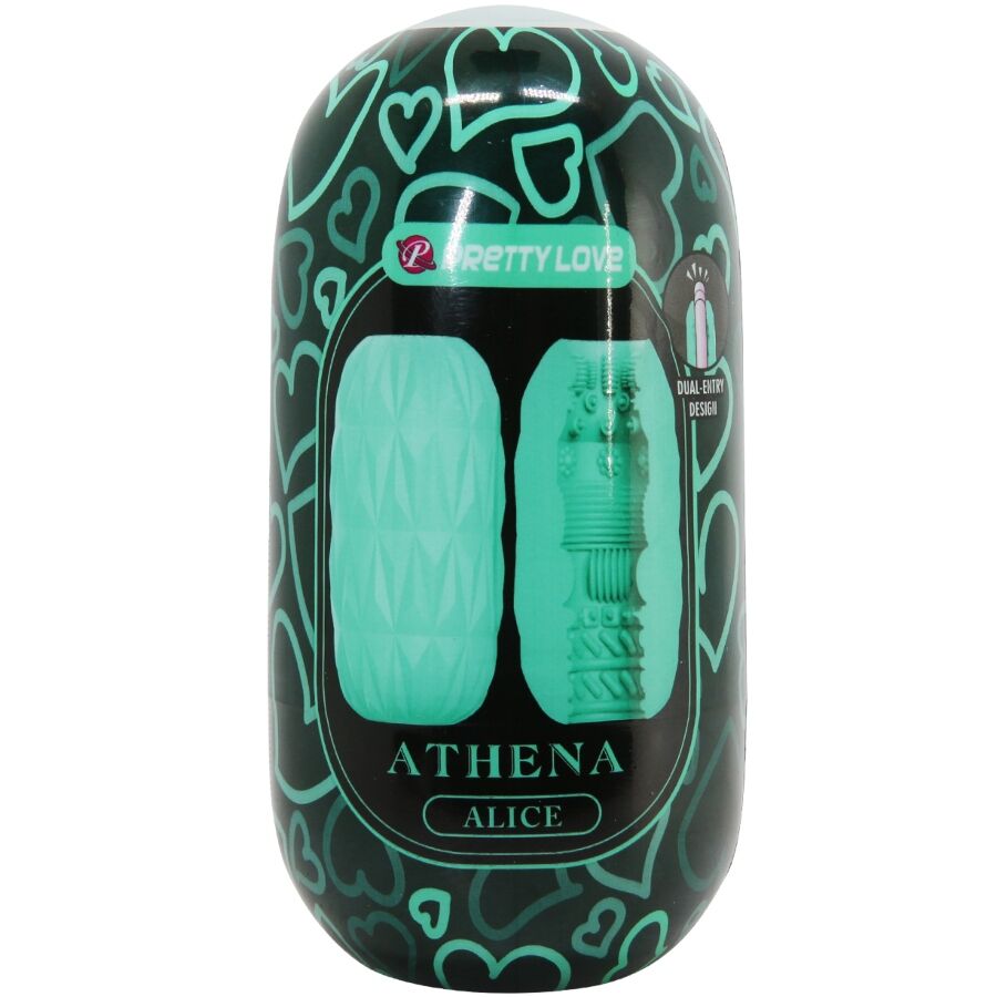 PPRETTY LOVE - MEN'S MASTURBATOR ATHENA ALICE TURQUOISE