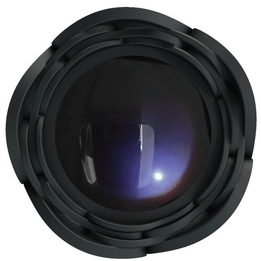 PRETTY LOVE - OSBORN BLACK LED LIGHT ANAL PLUG 9.8 CM