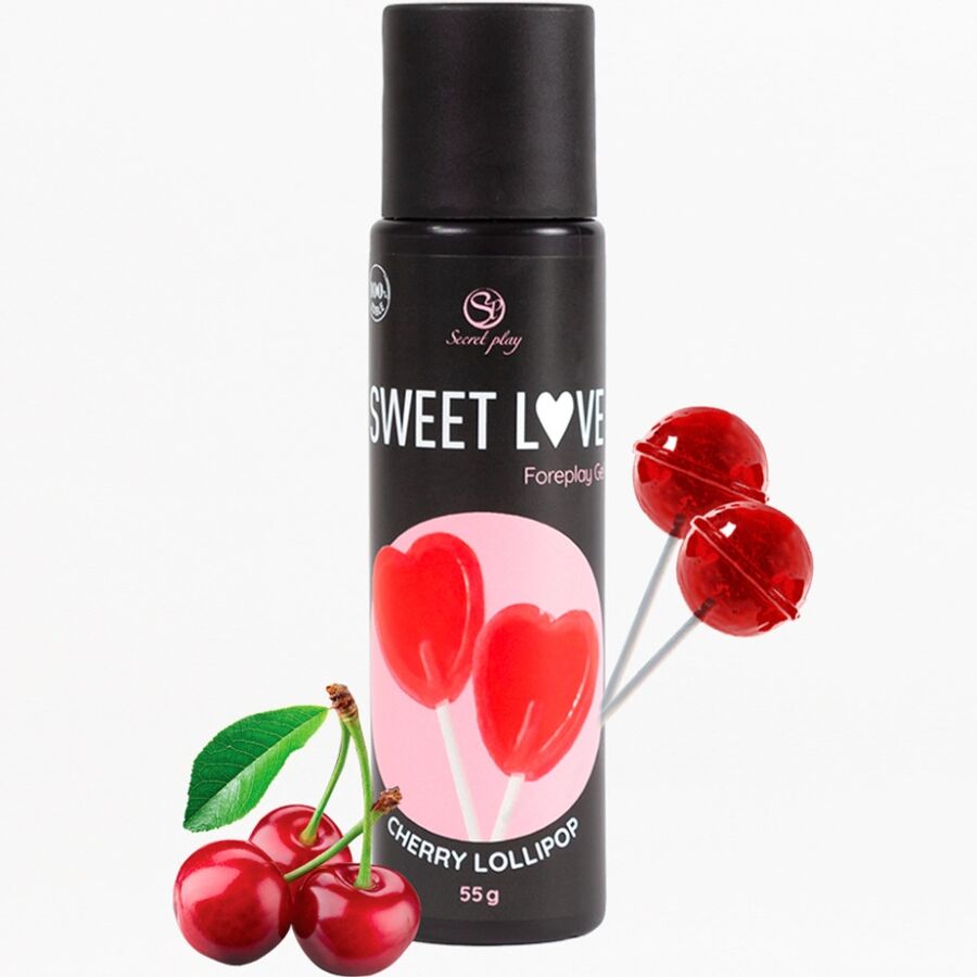 SECRETPLAY - SWEET LOVE CHERRY LOLLIPOP GEL 60 ML