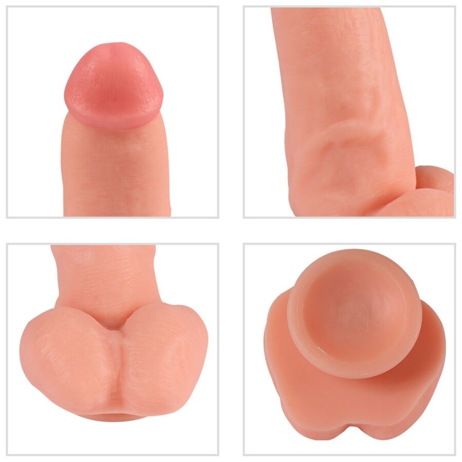 SHEQU - RED EAGLE VIBRATING DILDO WITH REMOTE CONTROL 17 CM