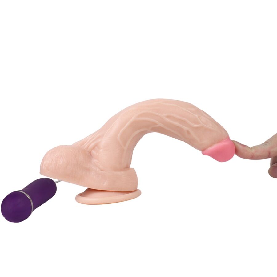 SHEQU - Gode vibrateur Holy Dragon avec télécommande 20,5 cm