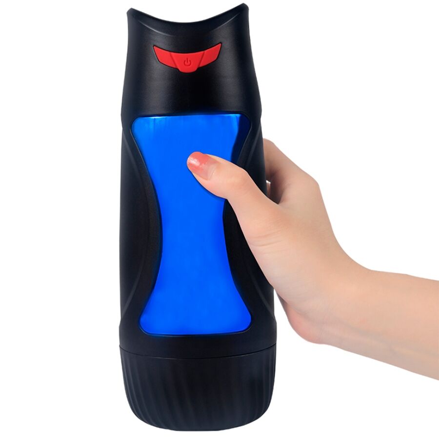 SHEQU - RENEE COMPRESSIBLE VAGINA MASTURBATOR WITH VIBRATION IN CASE