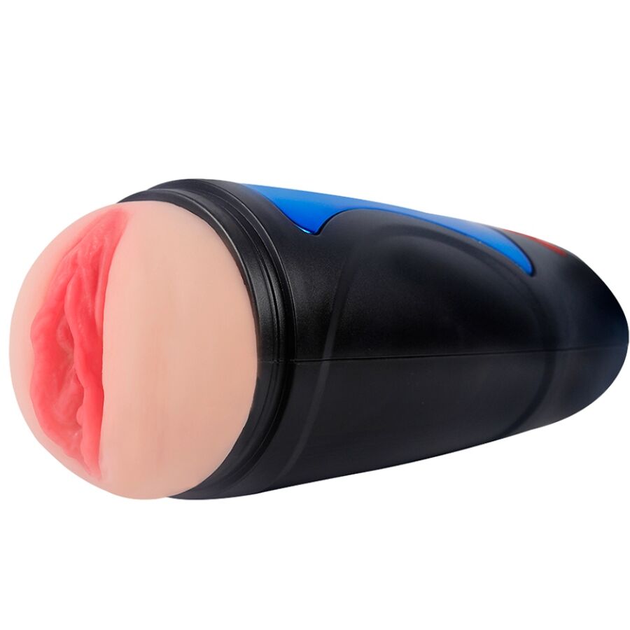 SHEQU - RENEE COMPRESSIBLE VAGINA MASTURBATOR WITH VIBRATION IN CASE