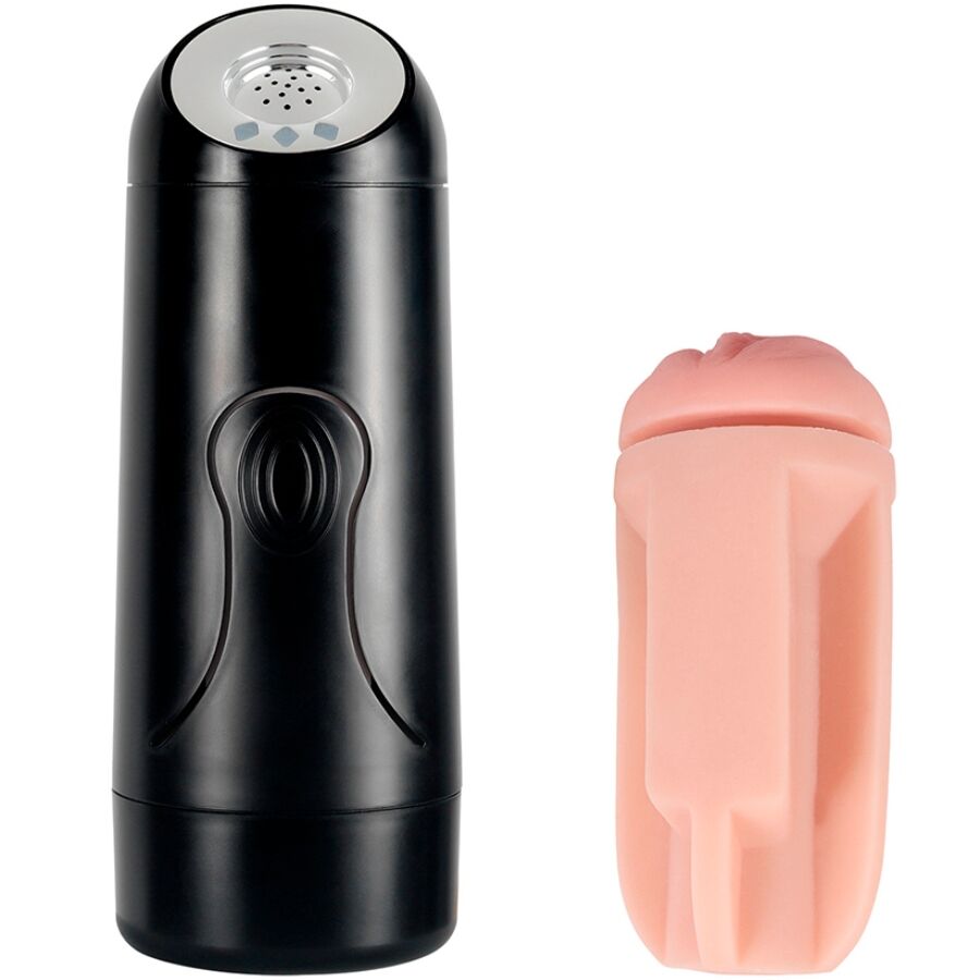 SHEQU - VAGINA AND ANUS MASTURBATOR WITH VIBRATION