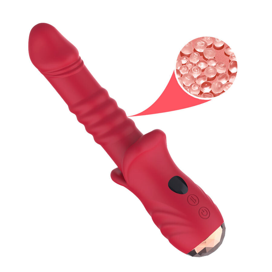 ARMONY - DILDO VIBRATOR STIMULATING RED
