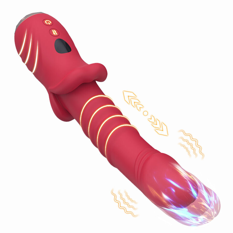 ARMONY - DILDO VIBRATOR STIMULATING RED