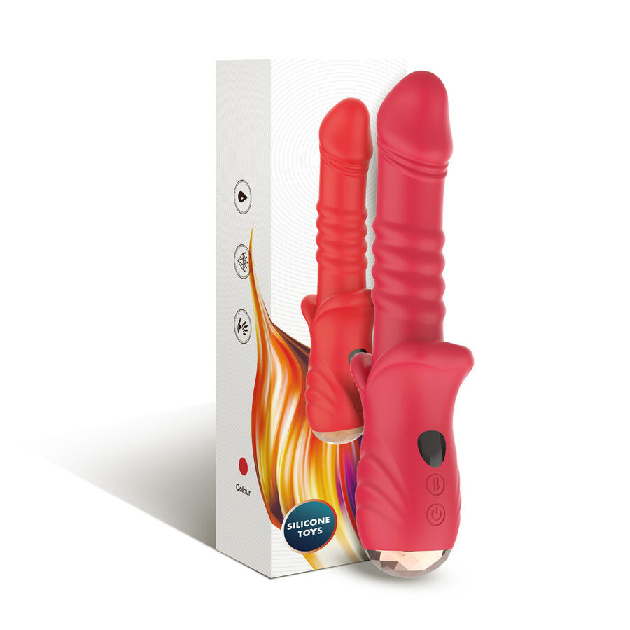 ARMONY - DILDO VIBRATOR STIMULATING RED
