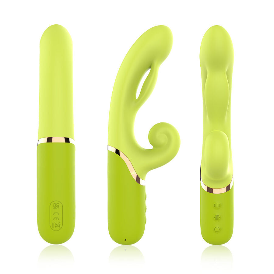ARMONY - INFLATABLE POINT A VIBRATOR GREEN