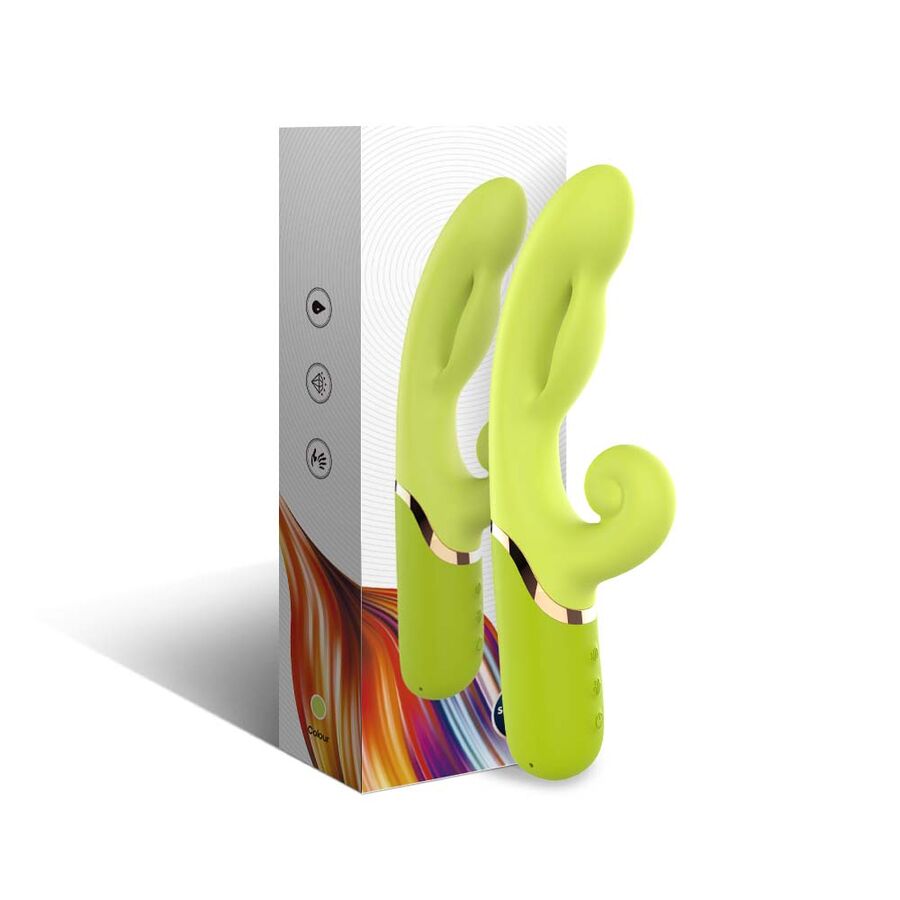 ARMONY - INFLATABLE POINT A VIBRATOR GREEN