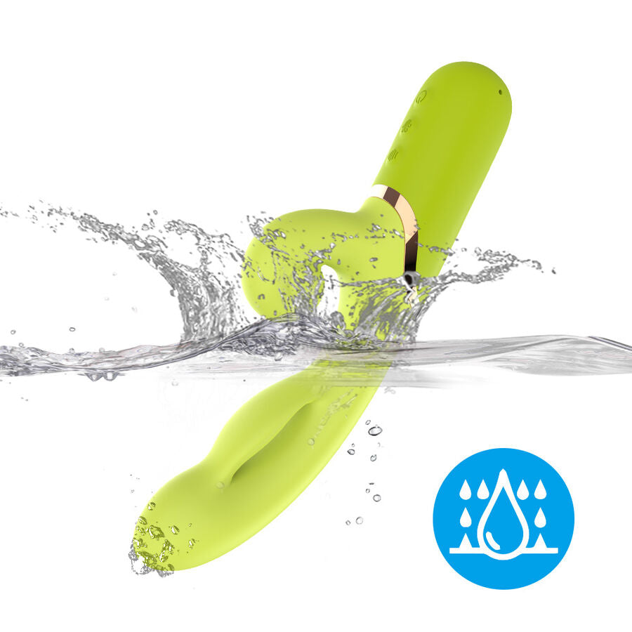 ARMONY - INFLATABLE POINT A VIBRATOR GREEN