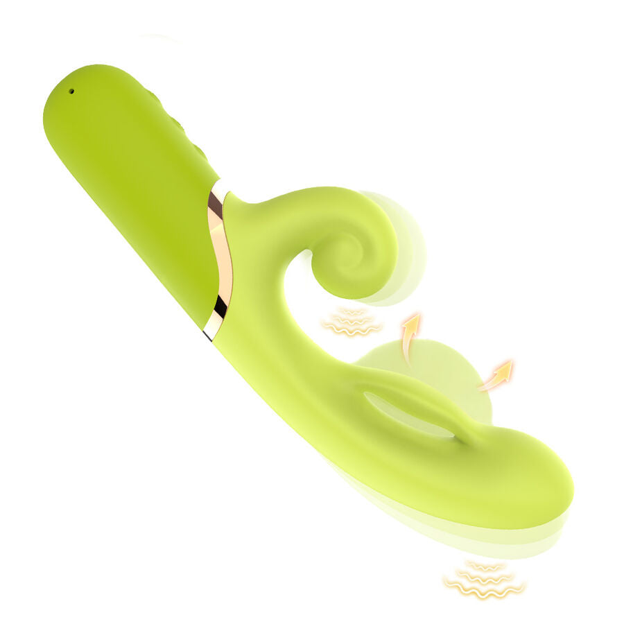 ARMONY - INFLATABLE POINT A VIBRATOR GREEN