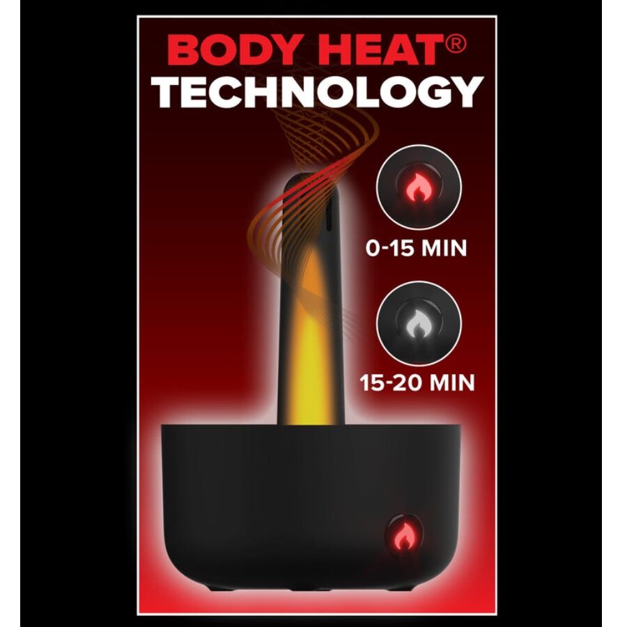 PDX ELITE - MILK ME HOTTER AUTOMATIC MASTURBATOR WITH THRUSTING AND HEATING VIBRATION
