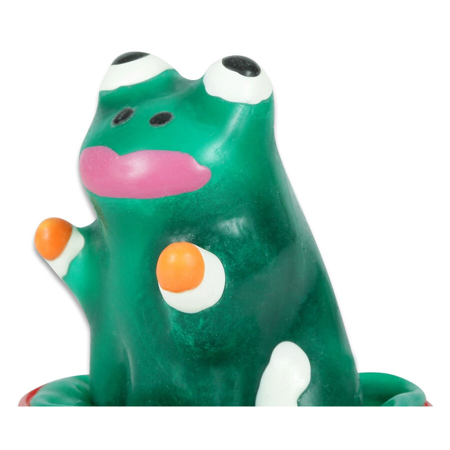 CONDOMERIE - HAND-PAINTED FANCY CONDOMS FROG MODEL 1