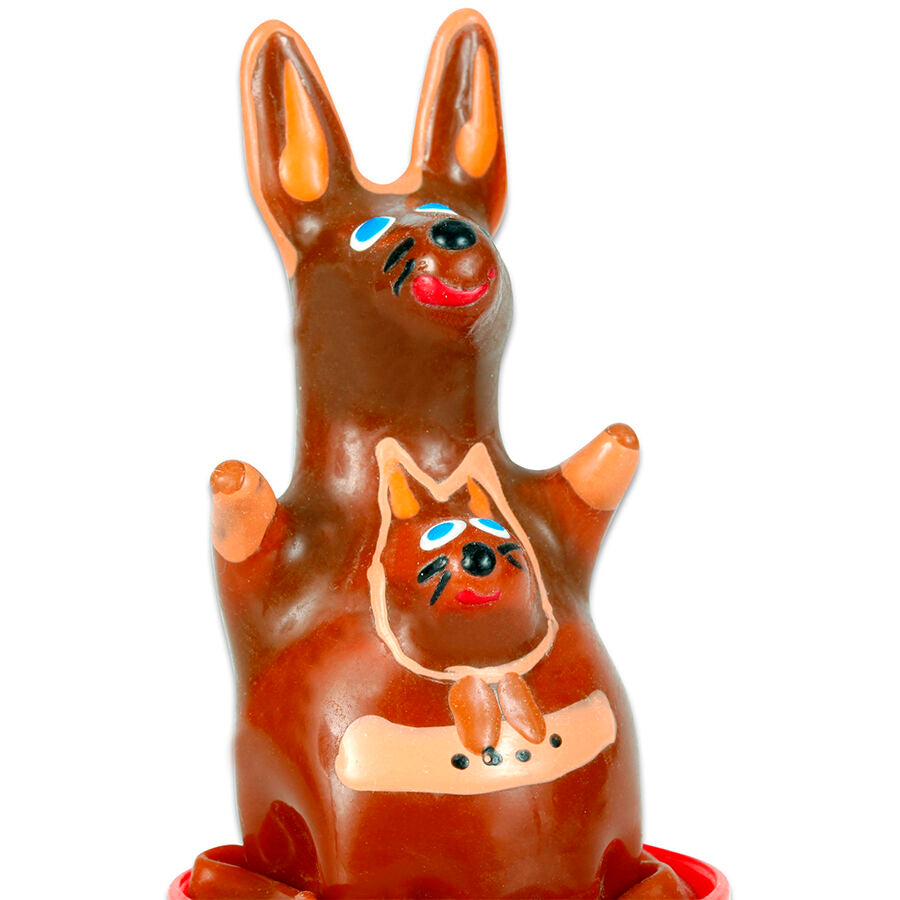 CONDOM SHOP - HAND-PAINTED NOVELTY CONDOMS KANGAROO MODEL 1