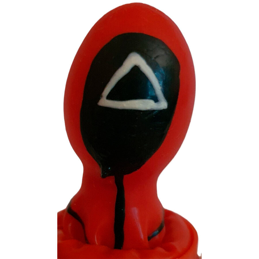 CONDOMERIE - HAND-PAINTED FANCY CONDOM TRIANGLE