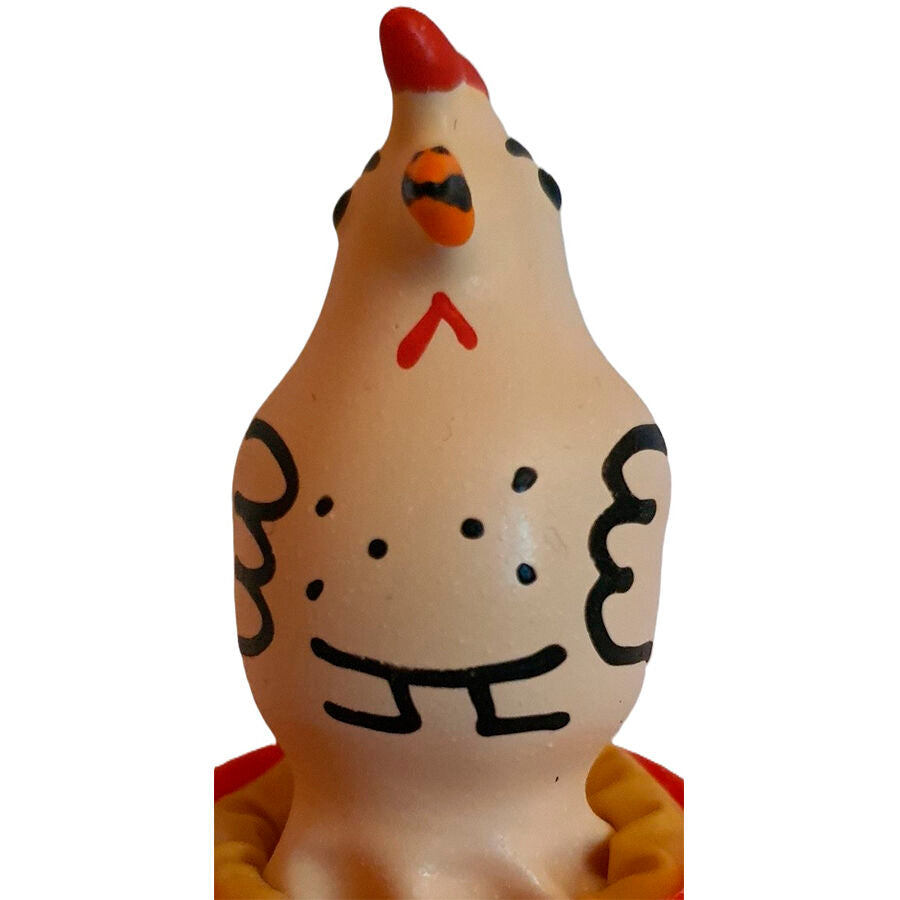 CONDOMERIE - PRÉSERVATIFS FANTAISIE PEINTS À LA MAIN COQ COCKY