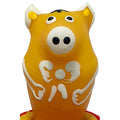 CONDOMERIE - HAND-PAINTED NOVELTY CONDOMS YELLOW SITTING PIG