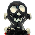 CONDOMERIE - HAND-PAINTED FANCY CONDOMS BLACK SKULL MODEL 2