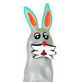 CONDOMERIE - HAND-PAINTED NOVELTY XL RABBIT CONDOMS