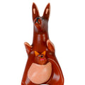 CONDOMERIE - HAND-PAINTED NOVELTY CONDOMS KANGAROO XL MODEL
