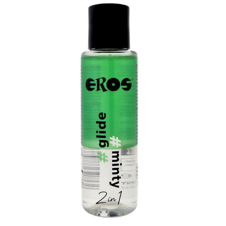 EROS - "2-IN-1" SILICONE-BASED MINT GLIDE LUBRICANT 100 ML